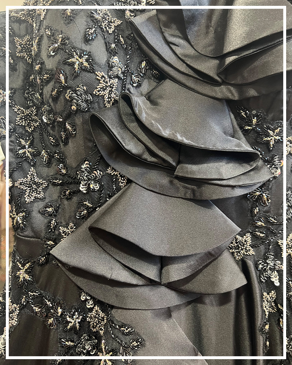 Eclipse Black Statement Gown