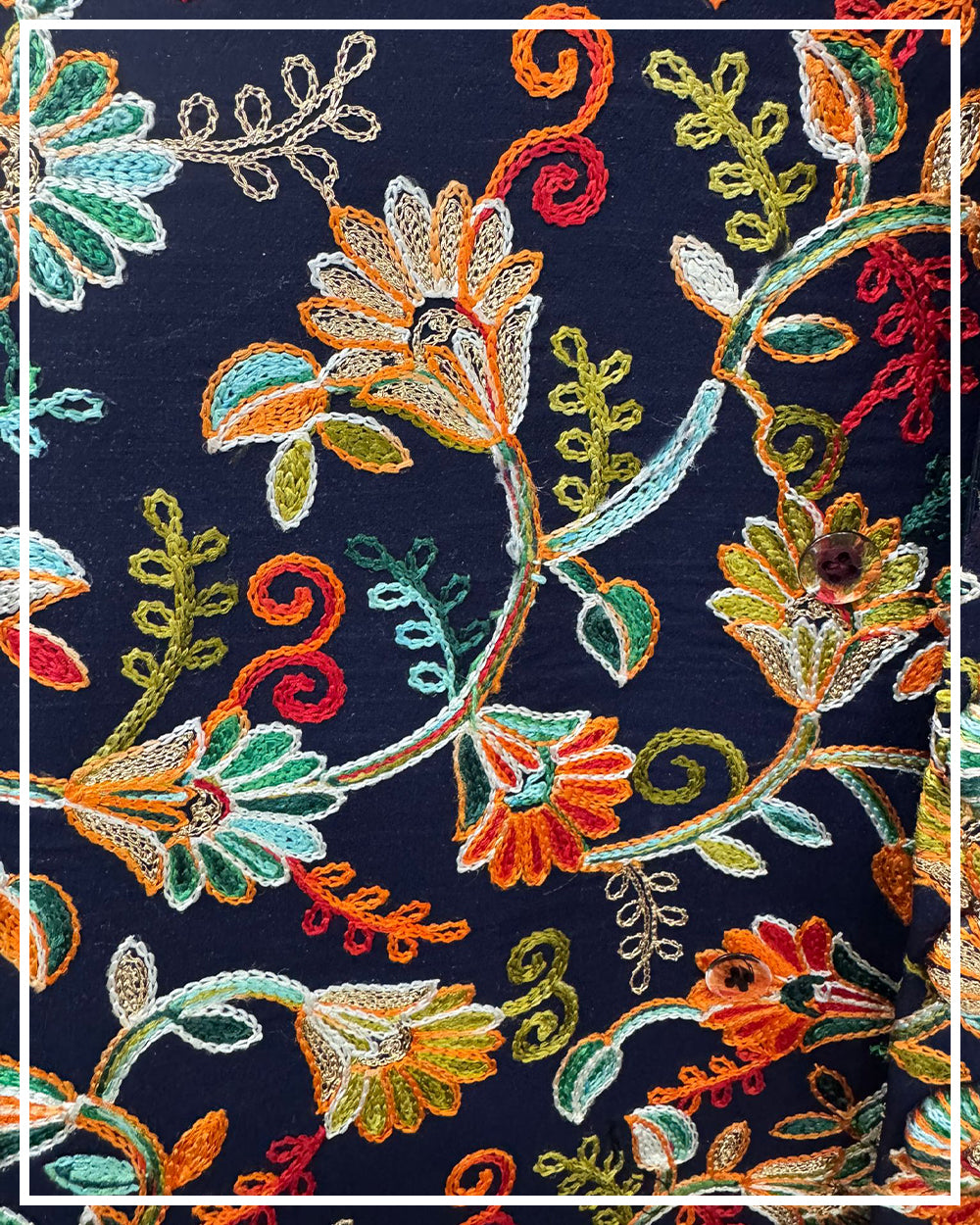 Multicolour Embroidered Sherwani – Perfect for Mehendi & Sangeet