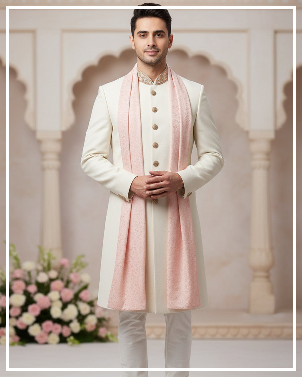 Ivory Royal Sherwani