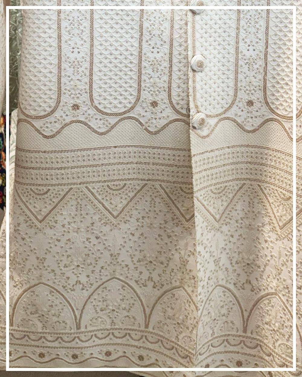 Ivory Regal Heritage Sherwani Set